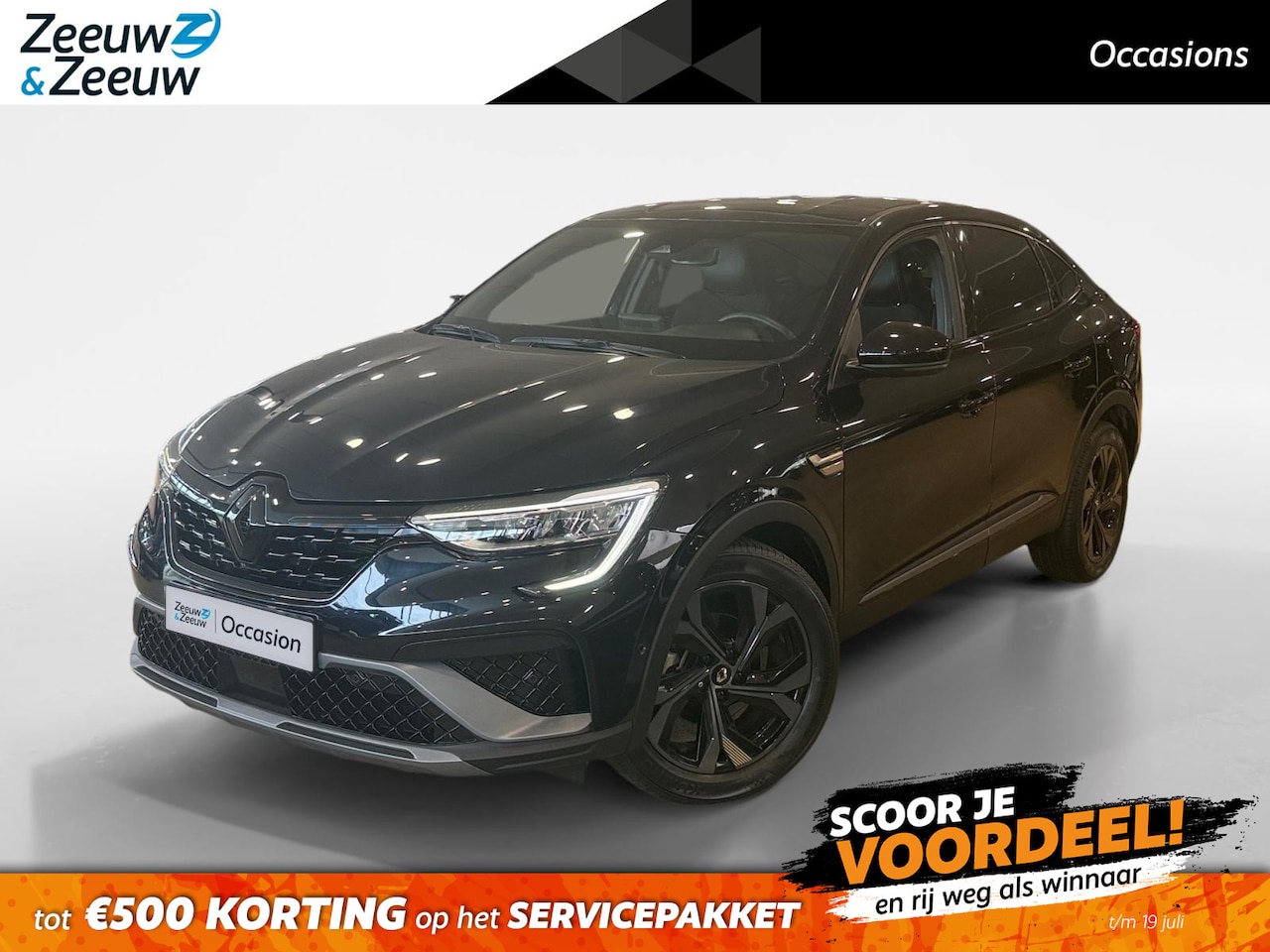 Renault Arkana - 1.6 E-Tech hybrid 145 E-Tech engineered *Automaat*Navi+Camera*Climate*Stuur/Stoel verw.*Pa - AutoWereld.nl