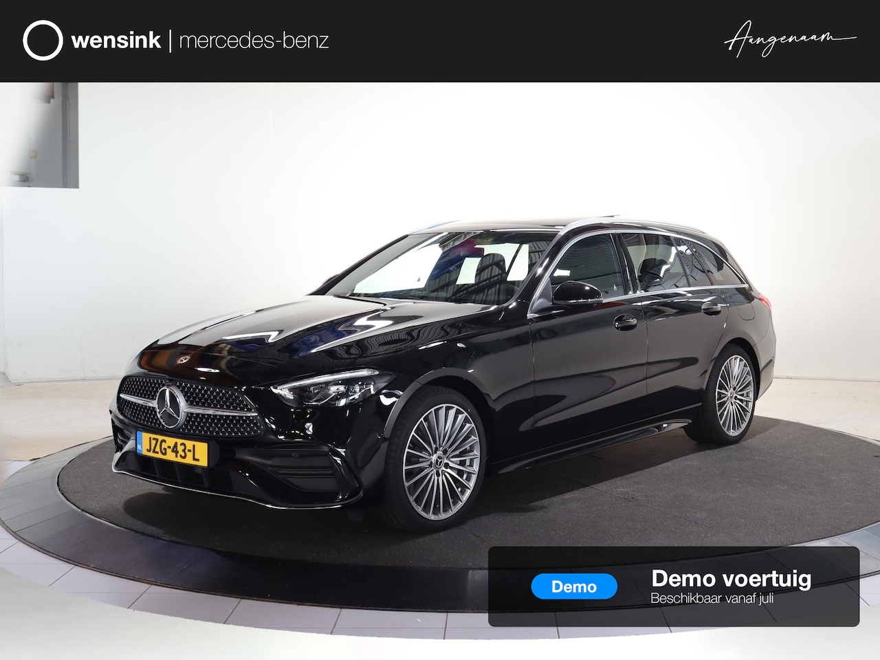Mercedes-Benz C-klasse Estate - 300e Business Solution AMG | 13-7-2026 Beschikbaar | Panoramaschuifdak | Dodehoekassistent - AutoWereld.nl