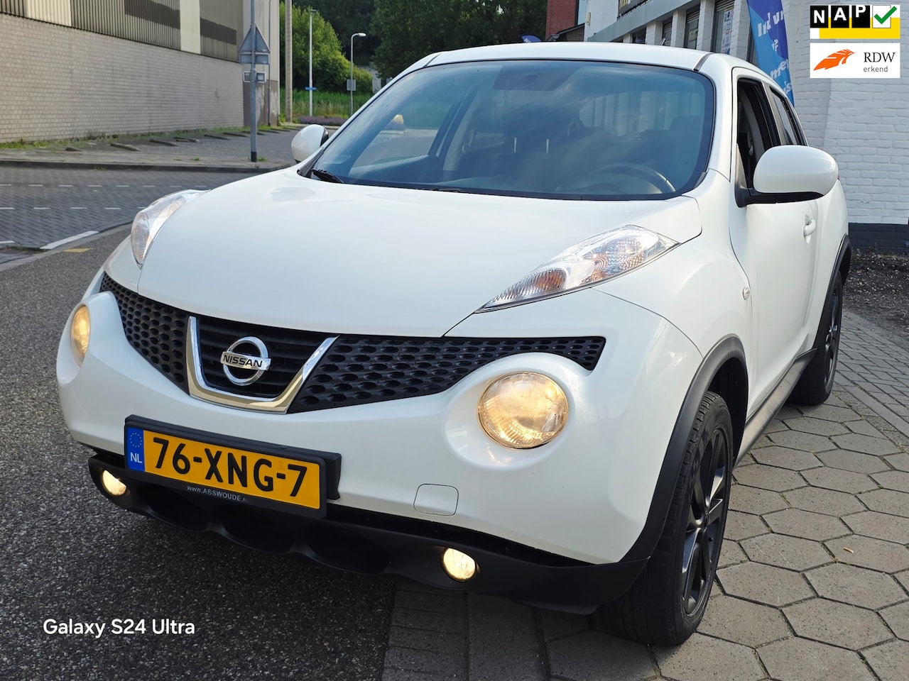 Nissan Juke - 1.6 Acenta*1e eigenaar*85000 nap*apk*airco*dealer onderhoud*inruil mog!!! - AutoWereld.nl