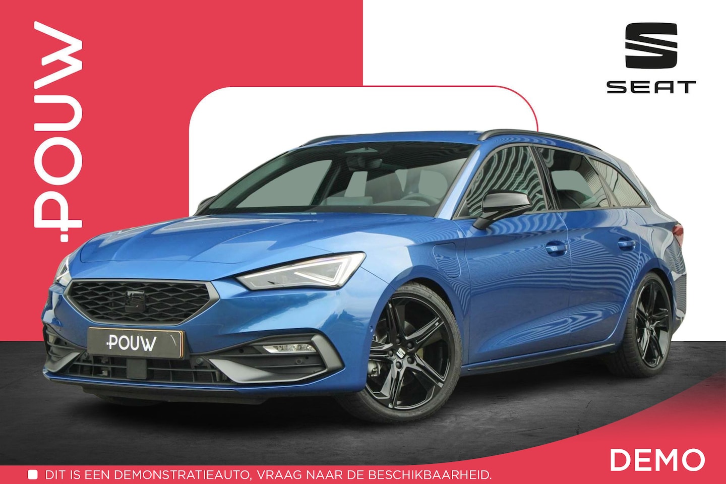 SEAT Leon Sportstourer - 1.5 TSI e-Hybrid 204pk FR Business | Black Pack | Verlaagd - AutoWereld.nl