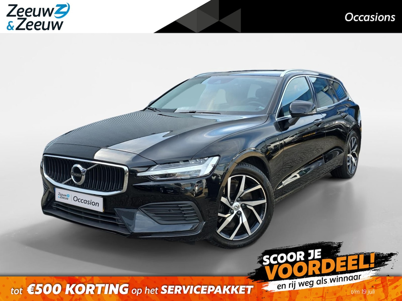 Volvo V60 - 2.0 T6 Twin Engine PHEV AWD | Dealer Onderhouden! | Achteruitrijcamera | Harman Kardon | S - AutoWereld.nl