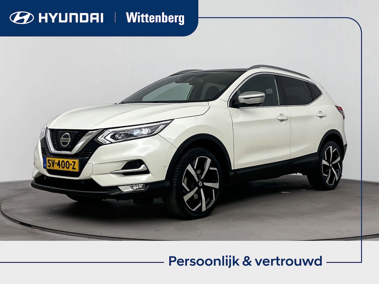 Nissan Qashqai - 1.2 Tekna + | Trekhaak | Pano | 19'' LMV | 360° camera | Clima | Cruise | Navi | Radio | - AutoWereld.nl
