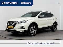 Nissan Qashqai - 1.2 Tekna + | Trekhaak | Pano | 19'' LMV | 360° camera | Clima | Cruise | Navi | Radio |
