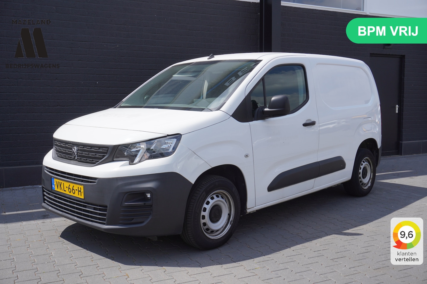 Peugeot Partner - 1.2 PureTech 110PK Benzine! EURO 6 - Airco - Navi - Cruise - €12.499,- Excl. - AutoWereld.nl