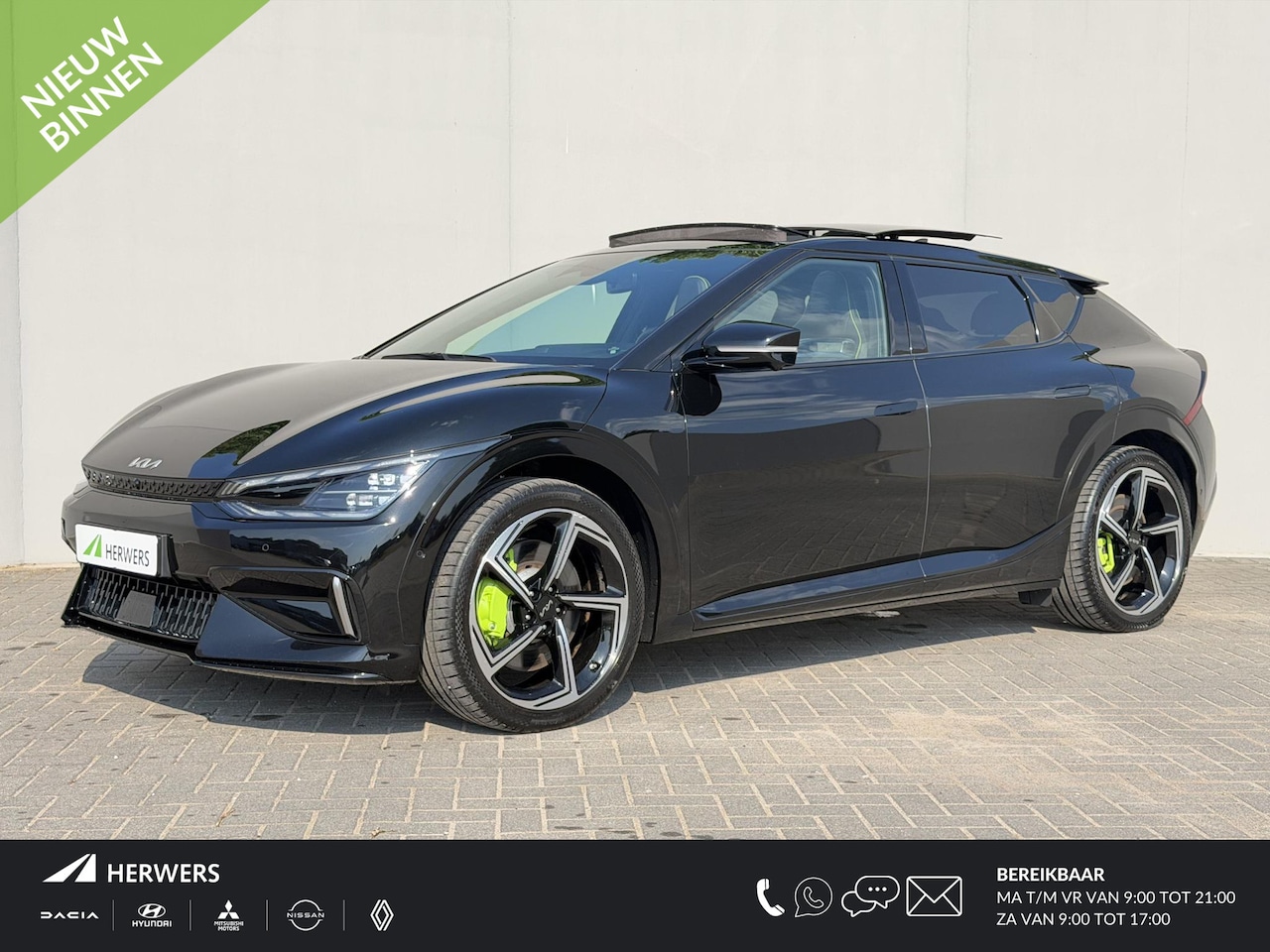 Kia EV6 - GT AWD 77.4 kWh 585 pk / SOH 100% /Fabrieksgarantie tot 4-2031 / Dealer onderhouden / Meri - AutoWereld.nl