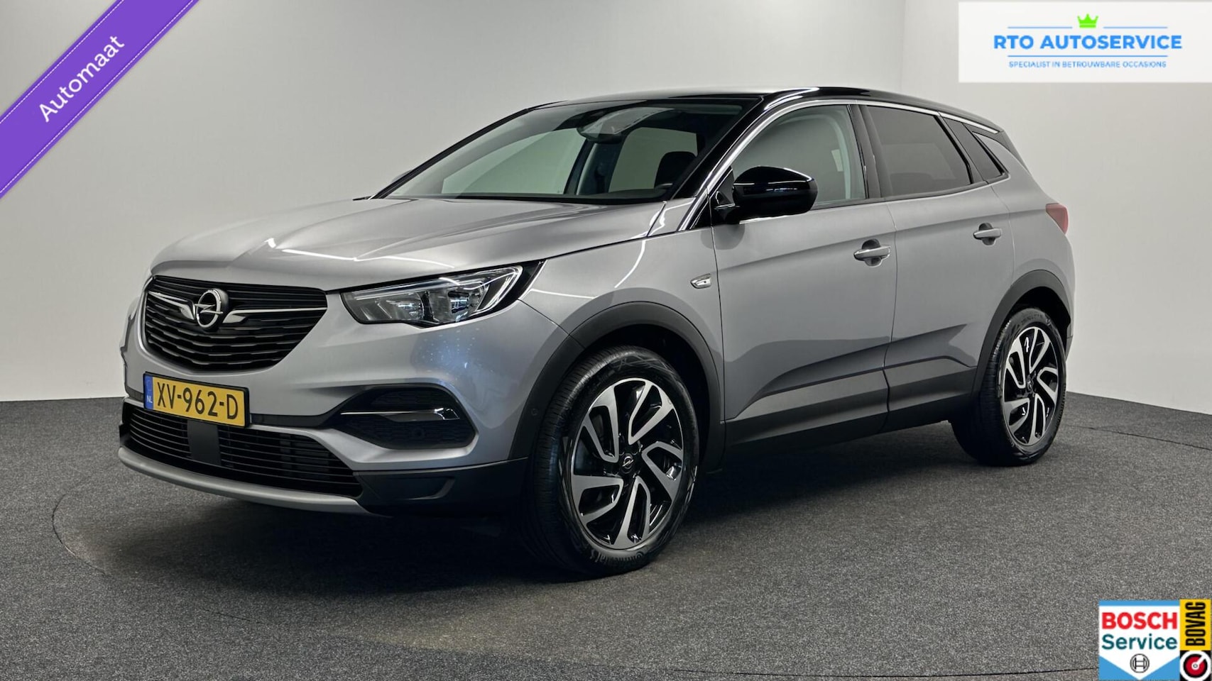 Opel Grandland X - 1.2 Turbo Business Edition TREKHAAK LEER CARPLAY CAMERA ECC LM NAVIGATIE. - AutoWereld.nl