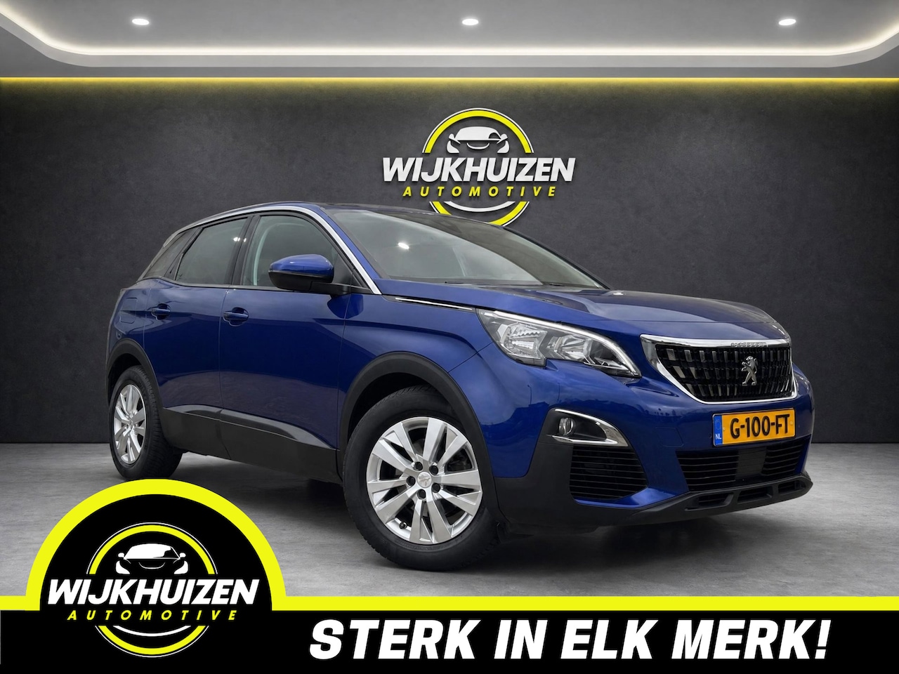 Peugeot 3008 - 1.2 PureTech Allure Automaat met Climate !!! Camera !!! Apple Carplay !!! - AutoWereld.nl