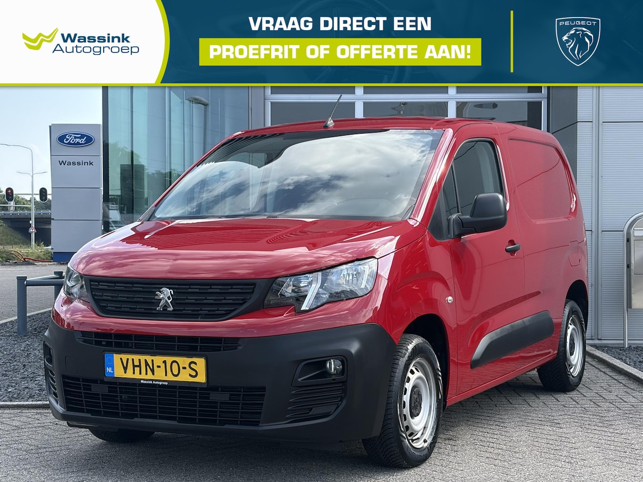 Peugeot Partner - 1.5 BlueHDI Premium I Trekhaak I Navigatie I - AutoWereld.nl