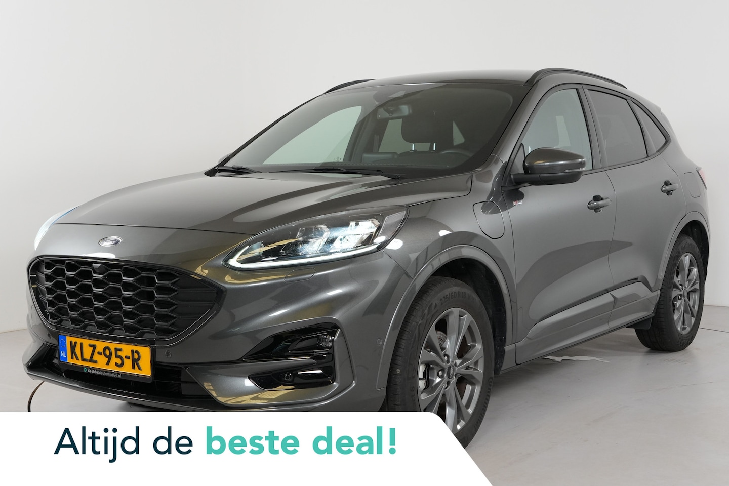 Ford Kuga - 2.5 PHEV ST-Line X | ACC | Stl. verw. | 360° Cam | Inparkeer | El. achterklep | Dodehoek | - AutoWereld.nl