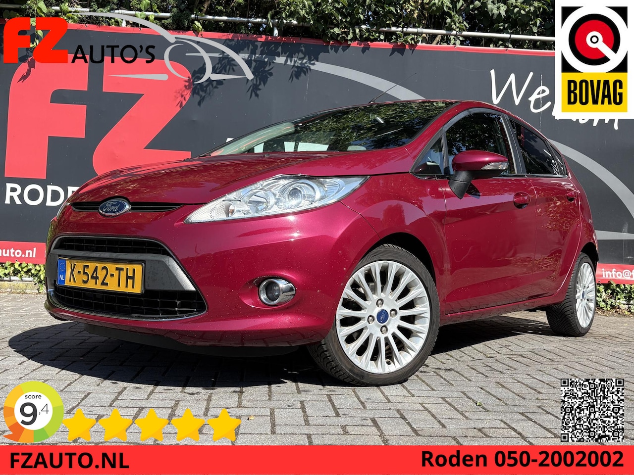 Ford Fiesta - 1.4 Titanium - Airconditioning - Stoelverwarming - Voorruitverwarming - AutoWereld.nl
