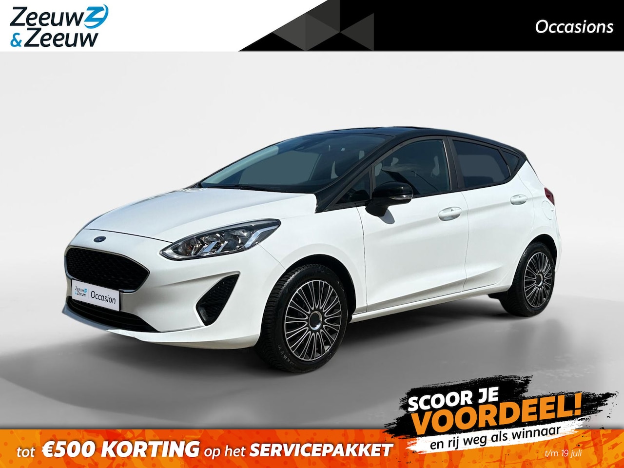 Ford Fiesta - 1.1 Trend | Bluetooth | Cruise Control | Navigatie | Airco | Apple Carplay | 12 Maanden BO - AutoWereld.nl