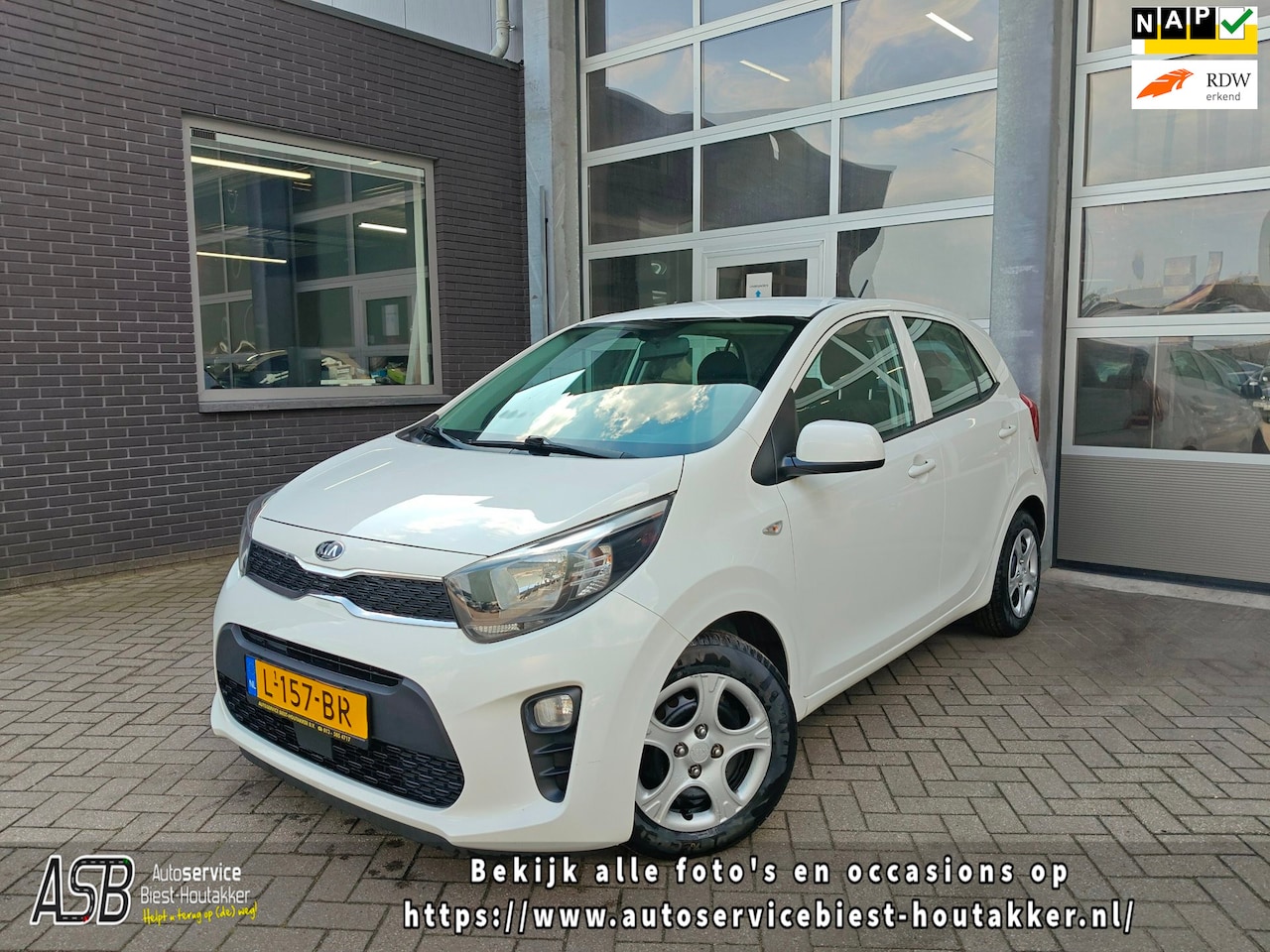 Kia Picanto - 1.0 DPi DynamicLine | Carplay | Navigatie | Airco | Cruise | Onderhoudshistorie bekend - AutoWereld.nl