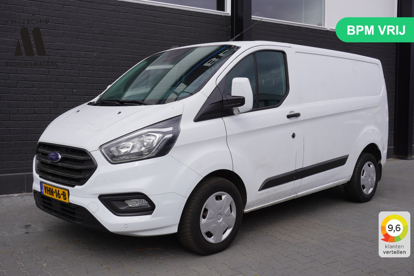 Ford Transit Custom - 2.0 TDCI 130PK Automaat EURO 6 - Airco - Cruise - Camera - €11.900,- Excl. - AutoWereld.nl