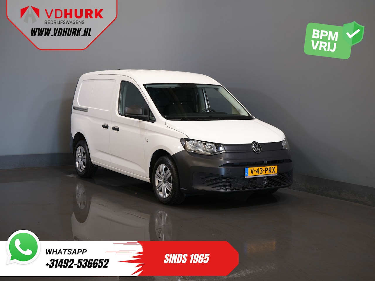 Volkswagen Caddy Cargo - 1.5 TSI 115 pk BENZINE Cruise/ Airco/ Bluetooth - AutoWereld.nl