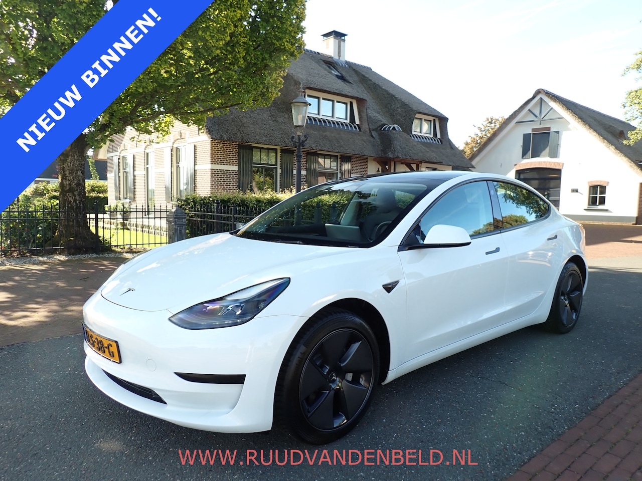 Tesla Model 3 - SR+ RWD 60 kWh / SOH 93% / AUTOPILOT / WARMTEPOMP - AutoWereld.nl