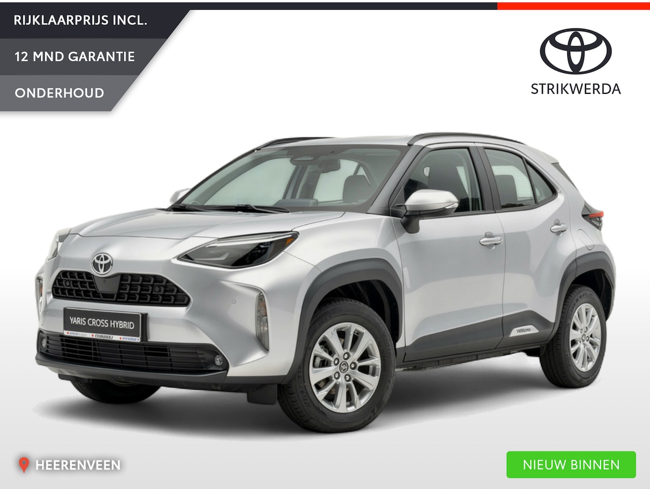 Toyota Yaris Cross - 1.5 Hybrid 115 Active Plus | Parkeersensoren V+A | Carplay Draadloos | - AutoWereld.nl