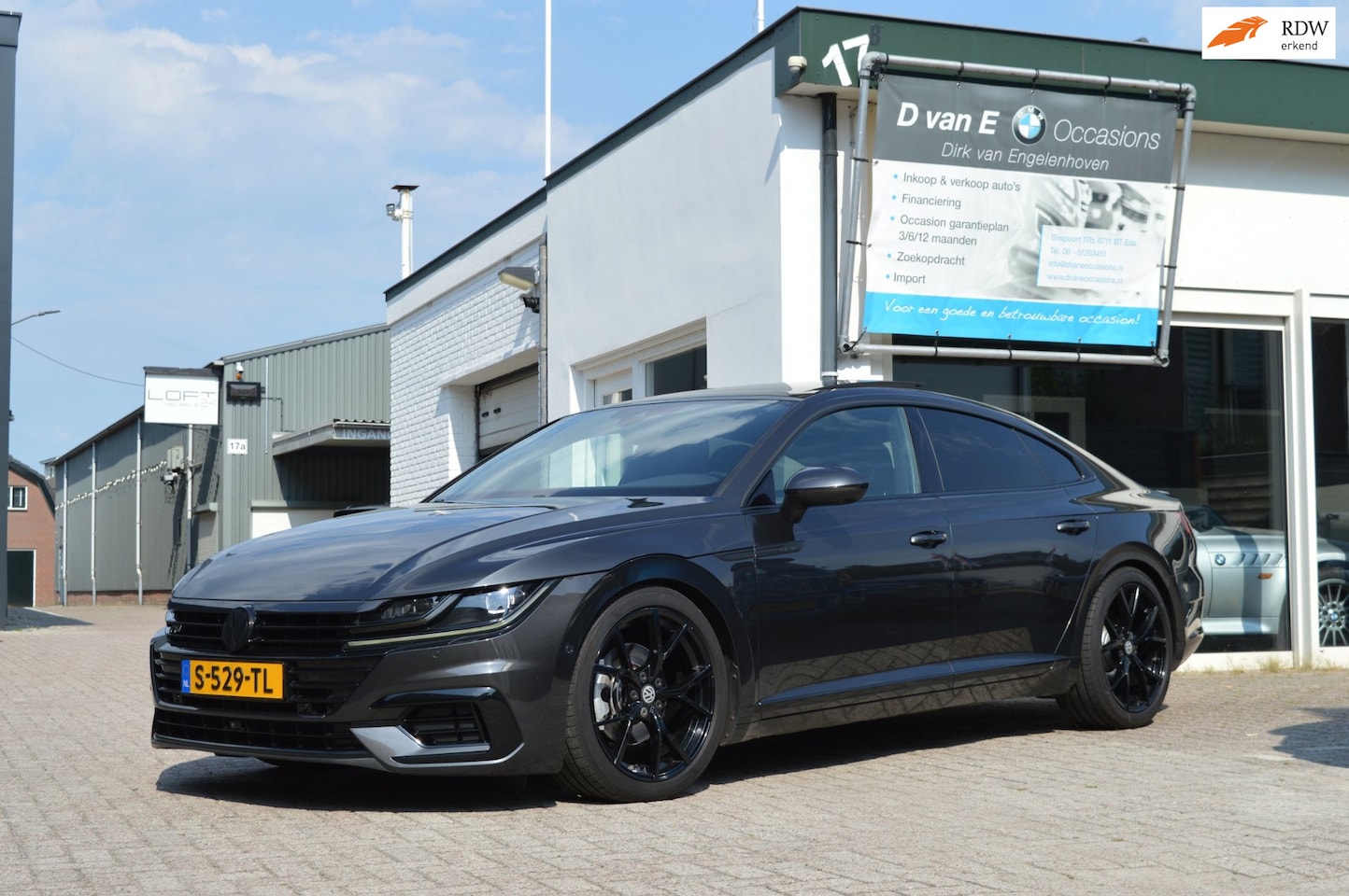 Volkswagen Arteon - 2.0 TSI Business R 3x R-line/eibach/downpipe/pano/massage - AutoWereld.nl