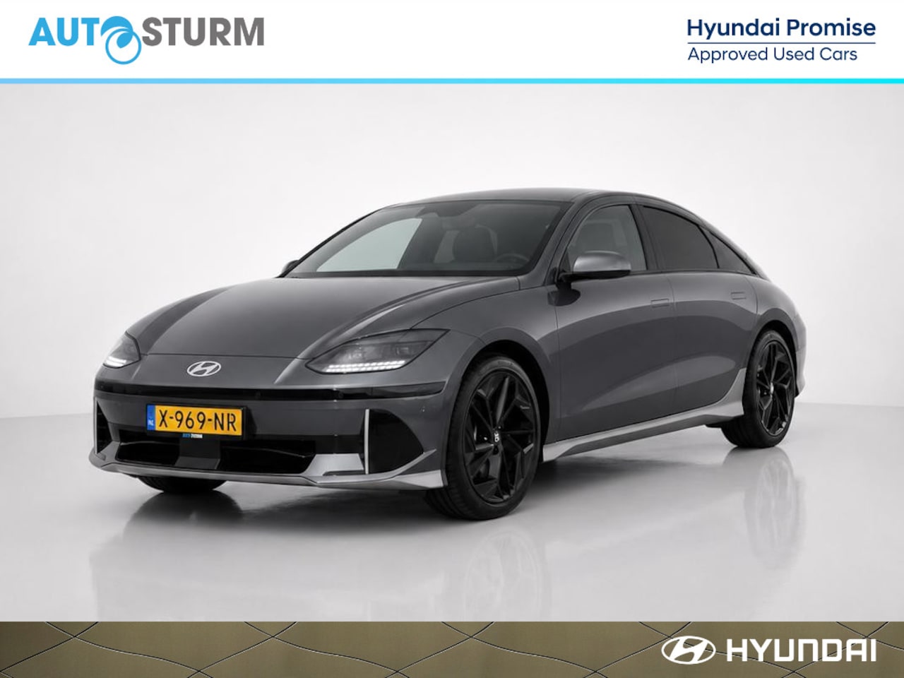 Hyundai IONIQ 6 - Connect 77.4 kWh Als nieuw! - AutoWereld.nl