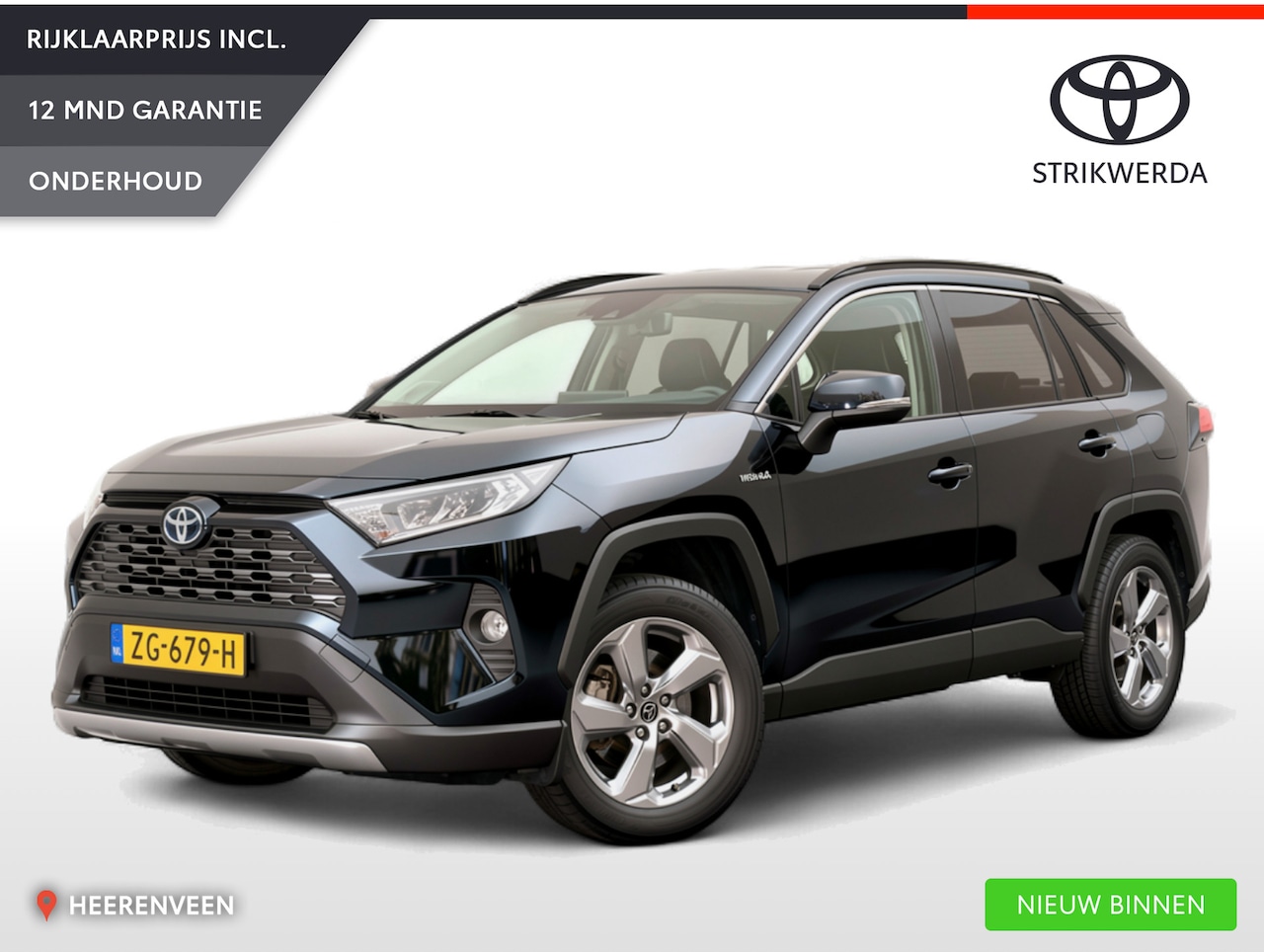 Toyota RAV4 - 2.5 Hybrid Style | BTW-voertuig | Volleder | Keyless | JBL-Audio | - AutoWereld.nl