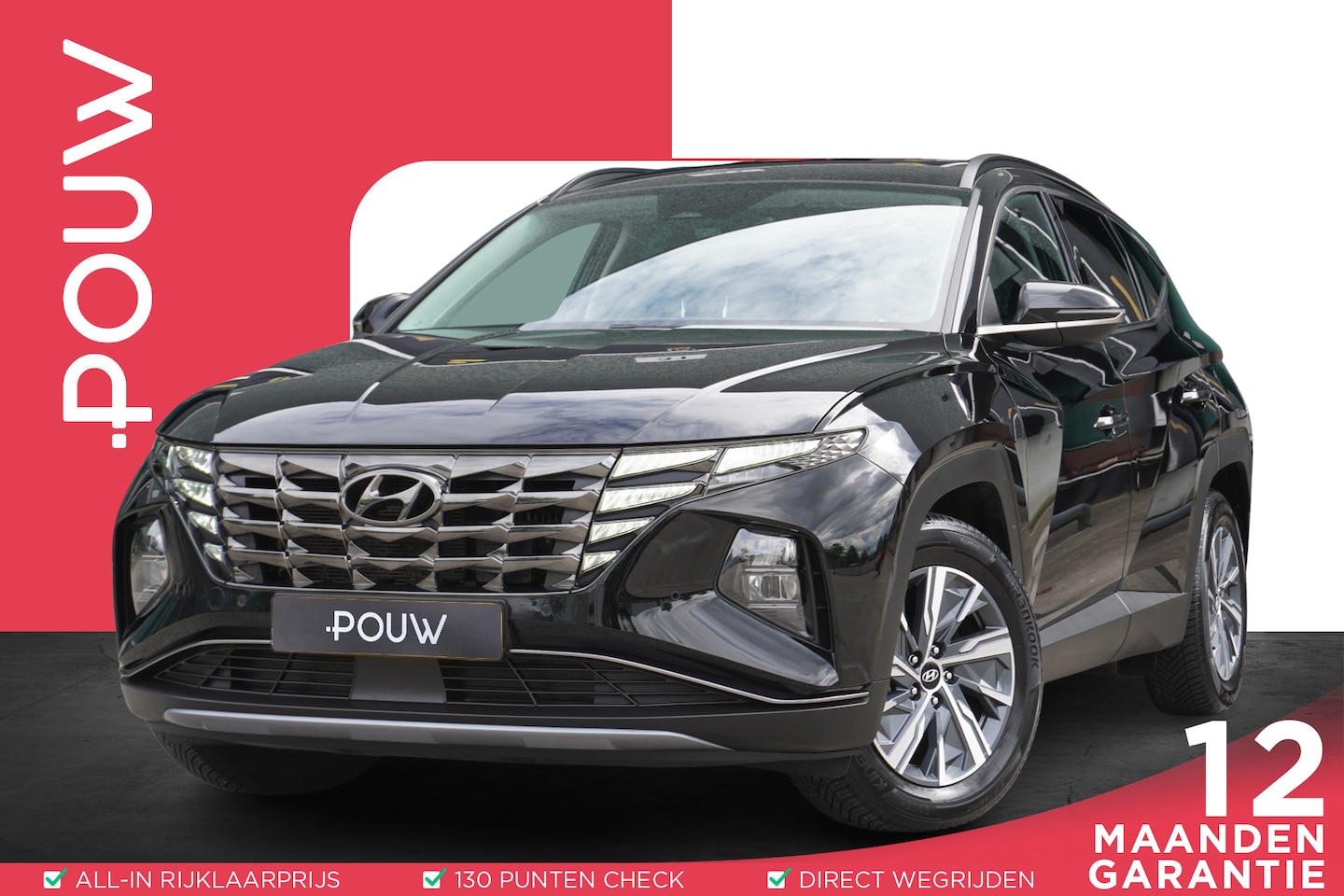 Hyundai Tucson - 1.6 T-GDI 230pk HEV Comfort | Stoelverwarming | Adaptive Cruise | Navigatie | Achteruitrij - AutoWereld.nl