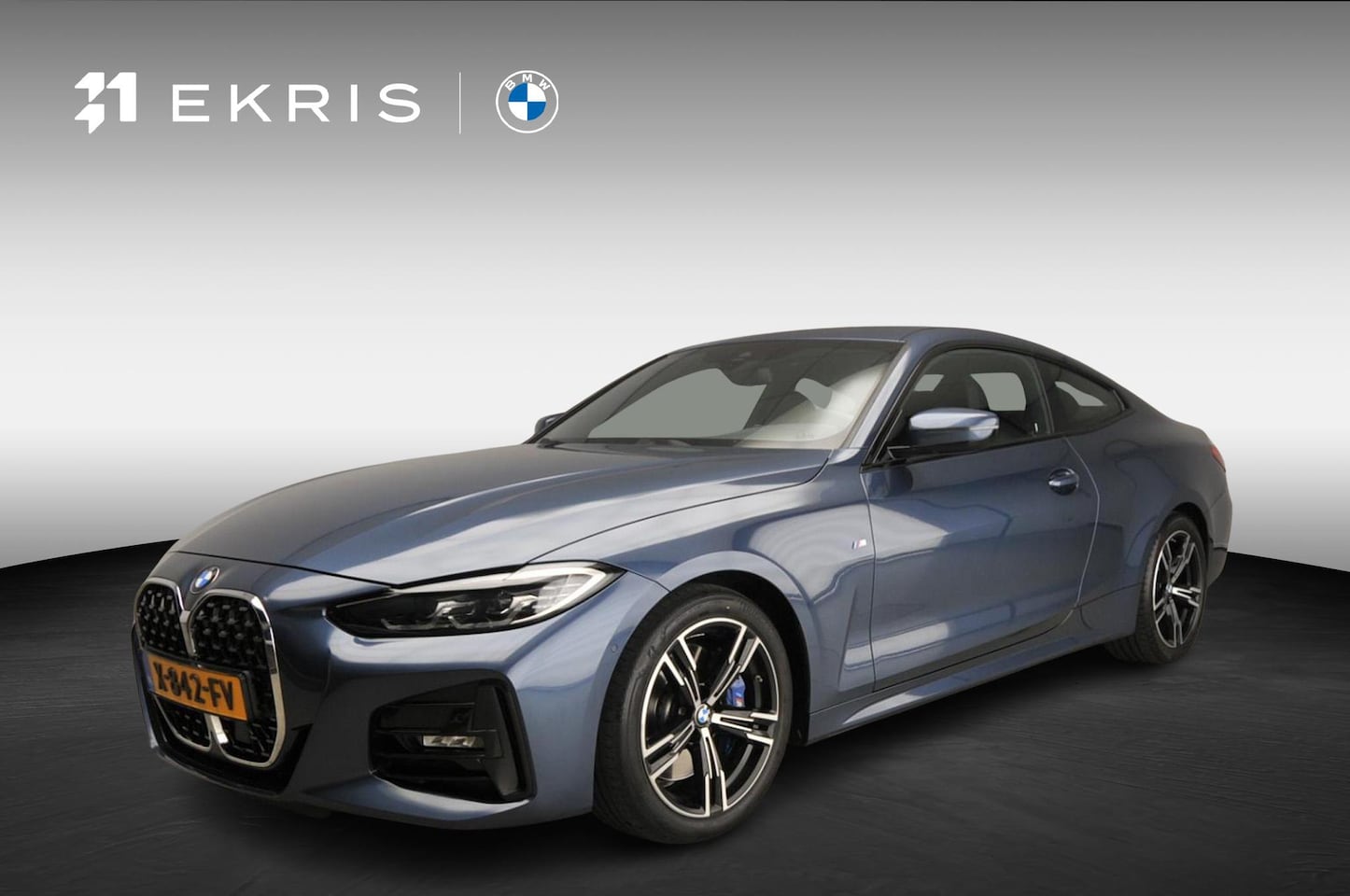BMW 4-serie Coupé - 430i | M-Sportpakket | LED | Navigatie | Sportstoelen | Active cruise | DAB | Hifi speaker - AutoWereld.nl
