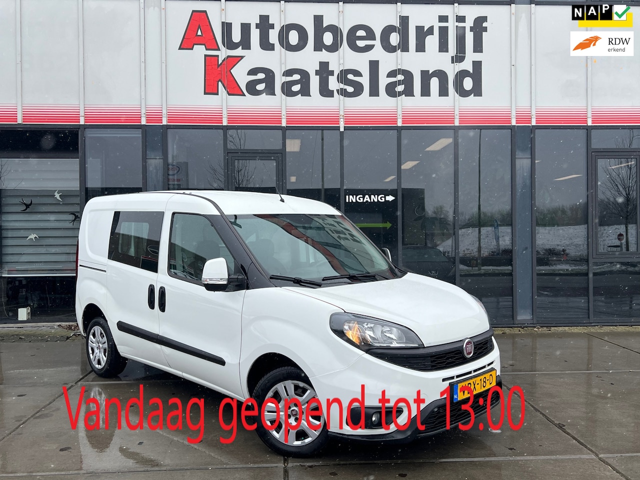 Fiat Doblò Cargo - 1.3 MJ L1H1 SX - Airco - Cruise - BTW - - AutoWereld.nl