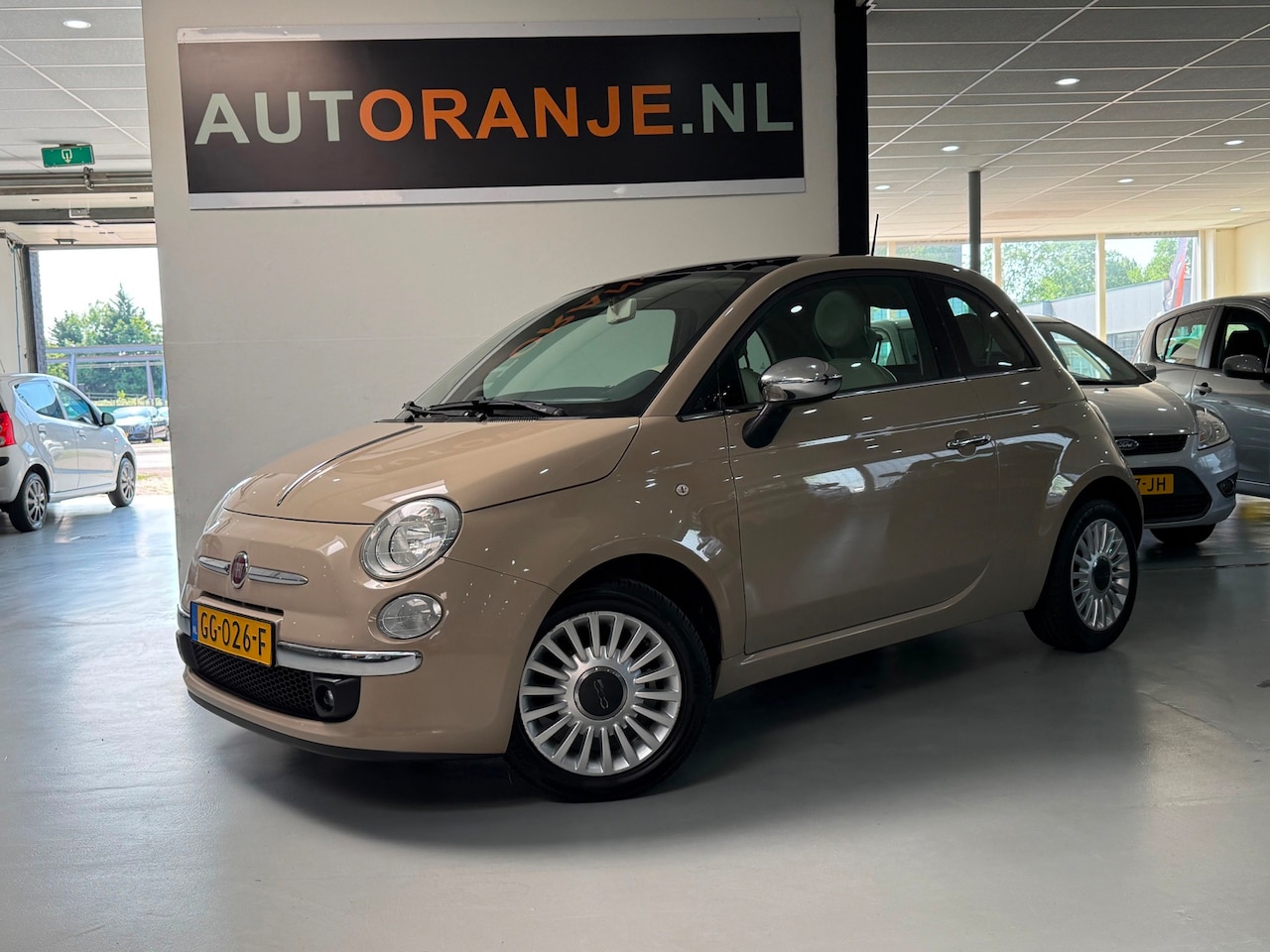 Fiat 500 - 1.2 Lounge-Airco-Pano-Nieuwe APK - AutoWereld.nl