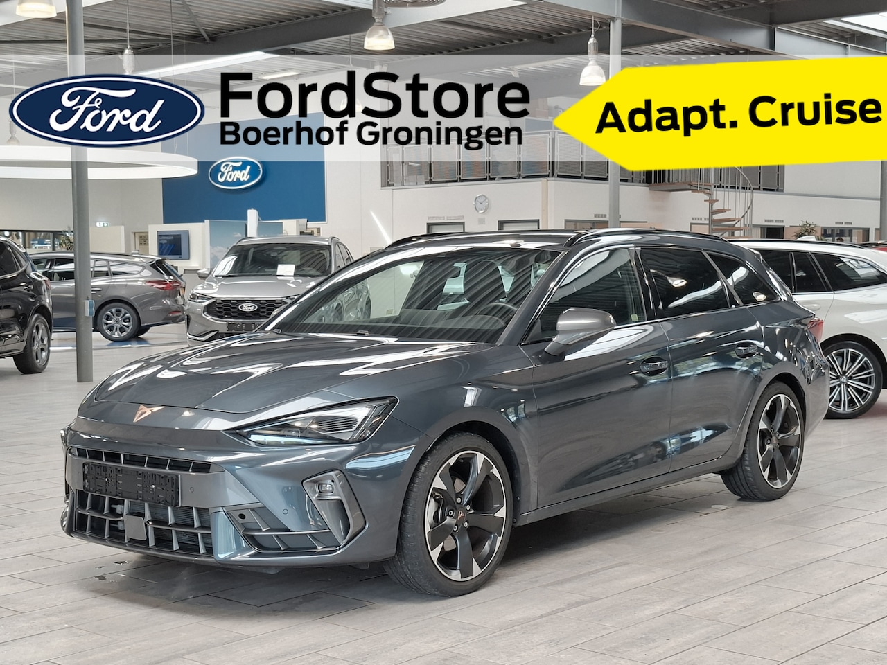 CUPRA Leon Sportstourer - 1.5 e-TSI 150pk Business | Stoel // stuurwiel verwarming | Adapt. Cruise | Elekt. achterkl - AutoWereld.nl