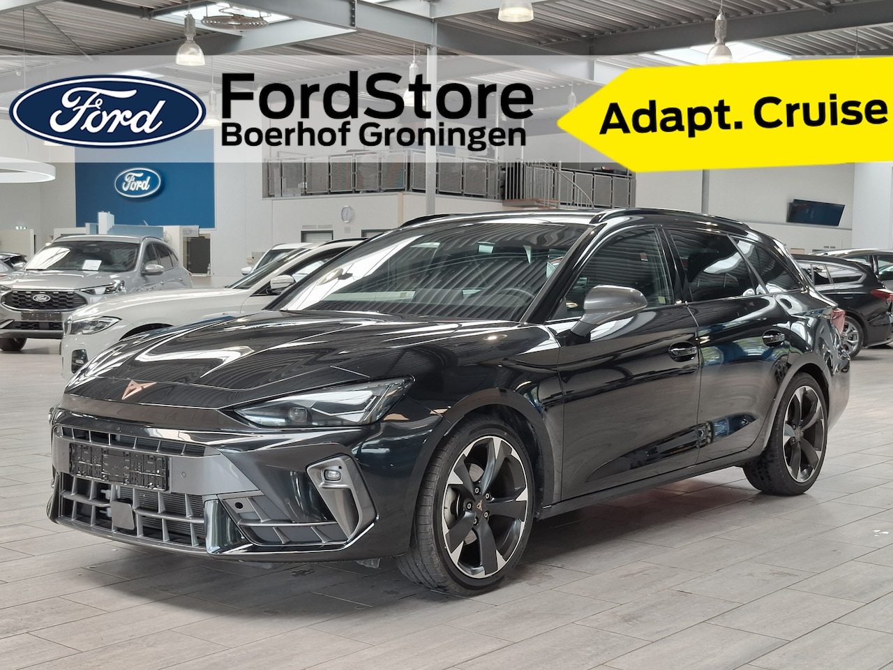 CUPRA Leon Sportstourer - 1.5 e-TSI 150pk Business | Stoel // stuurwiel verwarming | Adapt. Cruise | Elekt. achterkl - AutoWereld.nl