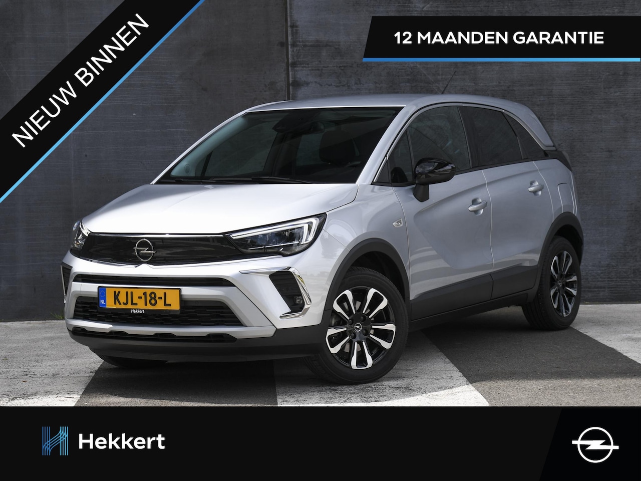 Opel Crossland - Elegance 1.2 Turbo 110pk CRUISE.C | CAMERA | NAVI | DAB | APPLE-CARPLAY | 16''LM - AutoWereld.nl