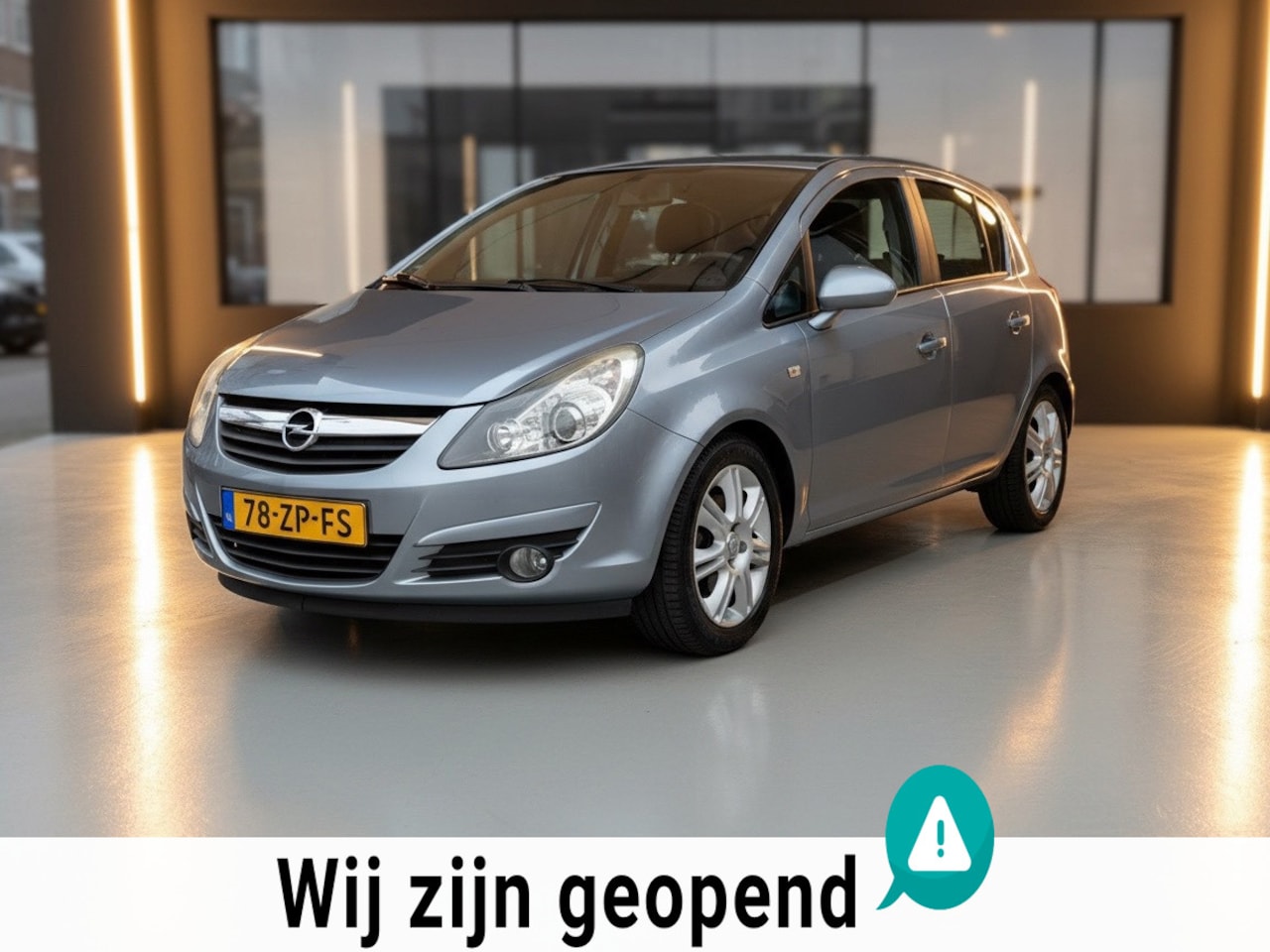 Opel Corsa - 1.2-16V Cosmo-fietsdrager-nette auto-airco-elek ramen - AutoWereld.nl