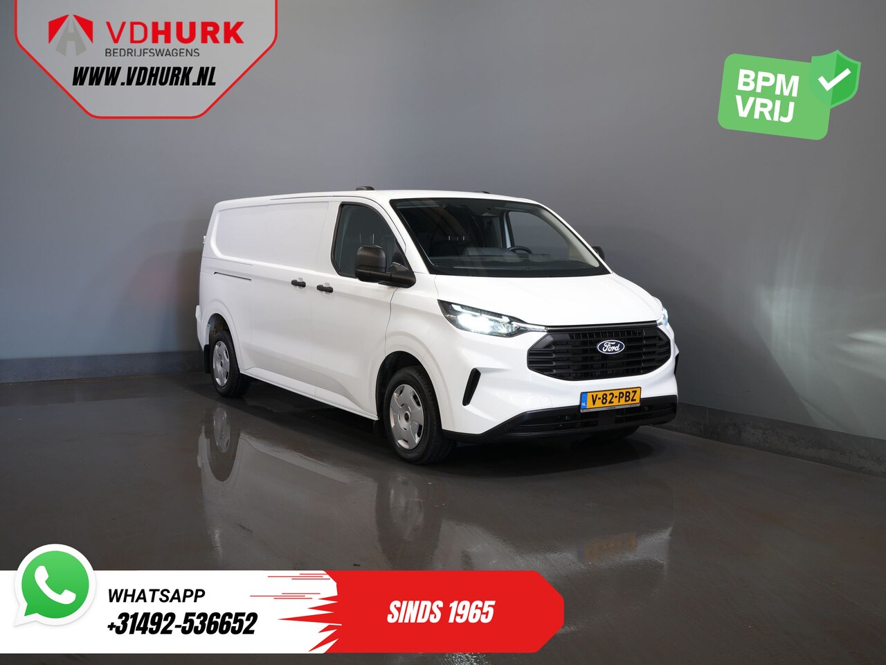 Ford Transit Custom - 2.0 TDCI 136 pk L2 Trend LED/ Carplay/ Camera/ Climate/ PDC/ Cruise - AutoWereld.nl