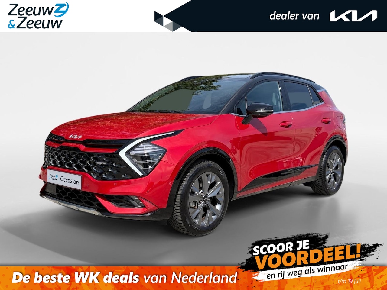 Kia Sportage - 1.6 T-GDi Hybrid GT-PlusLine | Meest luxe uitvoering | 1e Eigenaar Dealeronderhouden | 360 - AutoWereld.nl