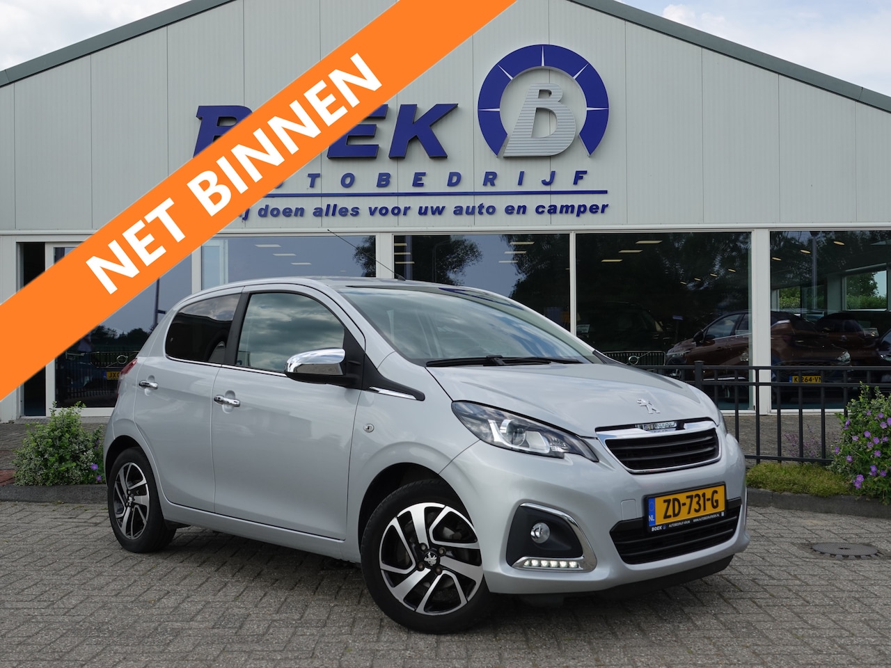 Peugeot 108 - 1.0 e-VTi AUTOMAAT Allure NAP | CLIMA | TREKH. | LMV | CARPLAY - AutoWereld.nl