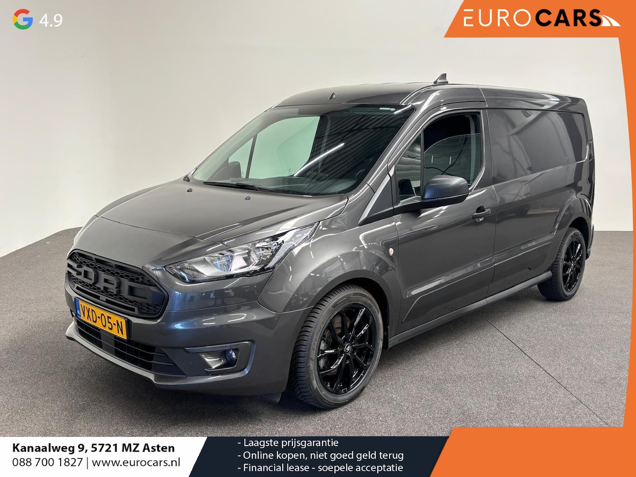 Ford Transit Connect - 1.5 EcoBlue L2 Trend Automaat Navigatie Airco Parkeersensoren Cruise Control Camera DAB+ - AutoWereld.nl