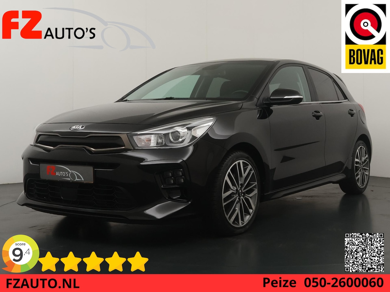 Kia Rio - 1.0 TGDI GT-Line - Navigatie - Apple Carplay/Android Auto - Climate Control - Stoelverwarm - AutoWereld.nl