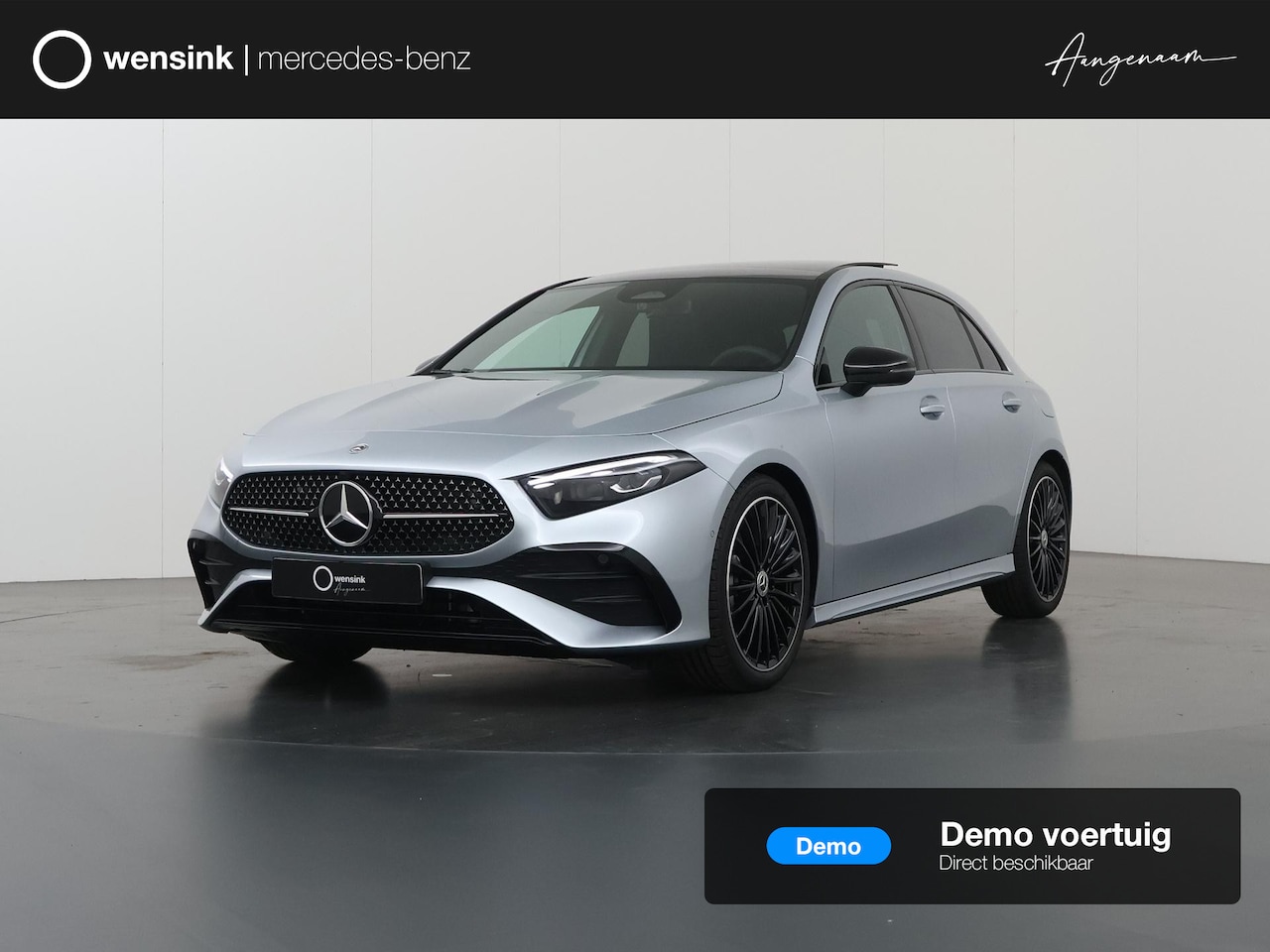 Mercedes-Benz A-klasse - 180 Business Solution AMG | Panoramaschuifdak | Stoelverwarming | Achteruitrijcamera | MU - AutoWereld.nl