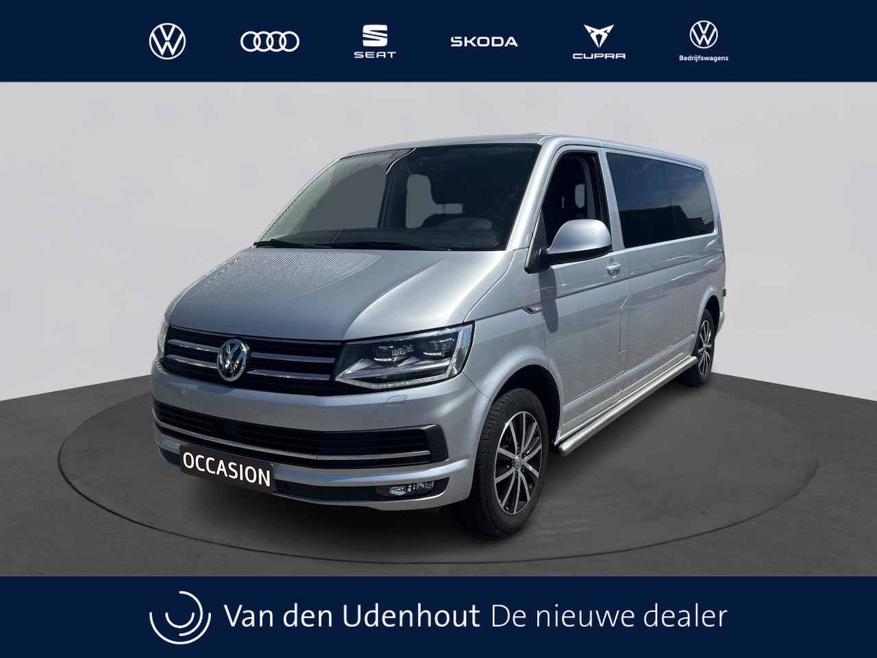 Volkswagen Transporter - L2H1 Dubbel Cabine 2.0 TDI 150pk DSG 70-Edition / LED-koplampen / Automaat / Trekhaak / Na - AutoWereld.nl