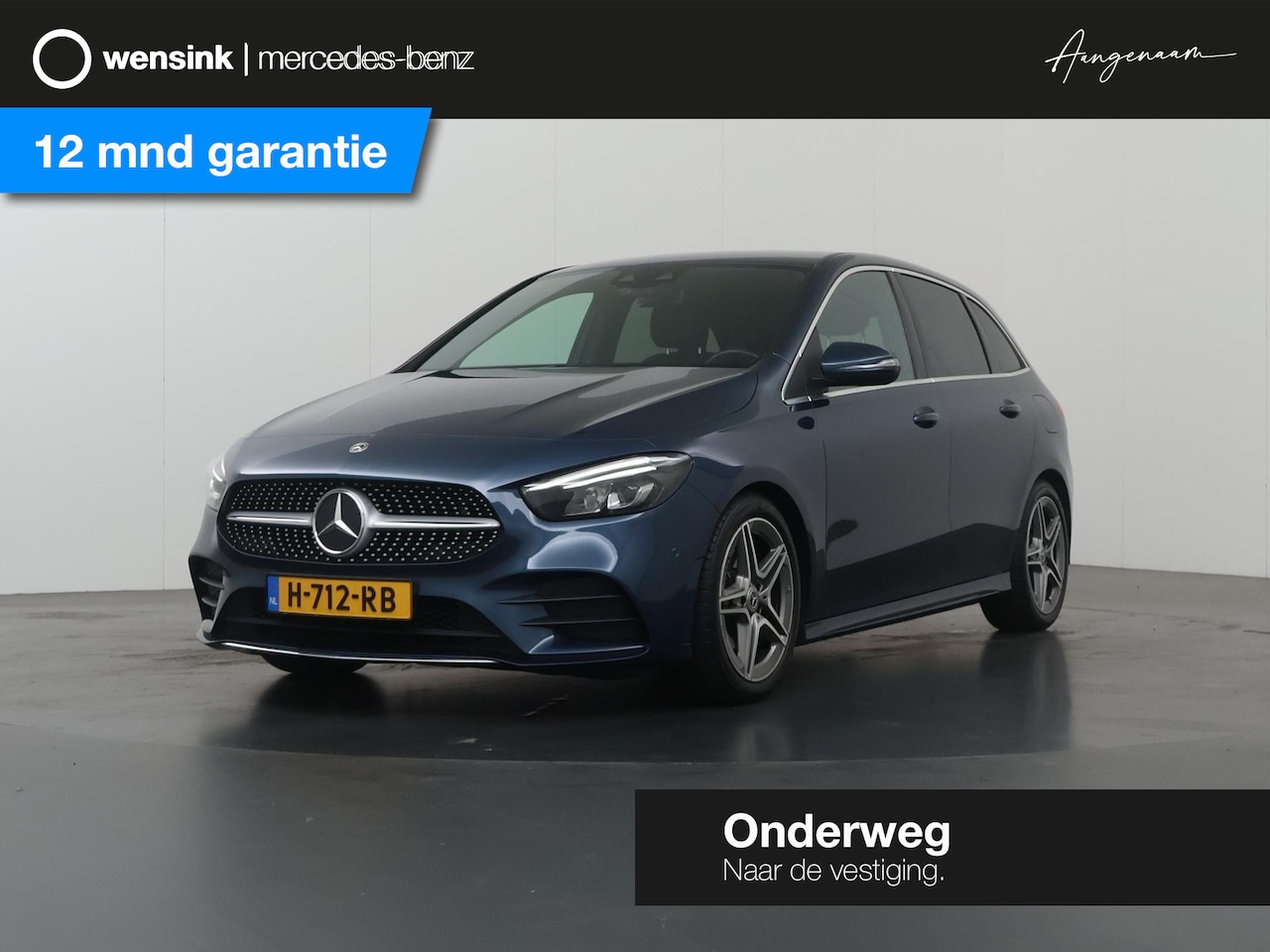 Mercedes-Benz B-klasse - 200 Business Solution AMG | Trekhaak | Getint glas | Widescreen | Stoelverwarming | Achter - AutoWereld.nl