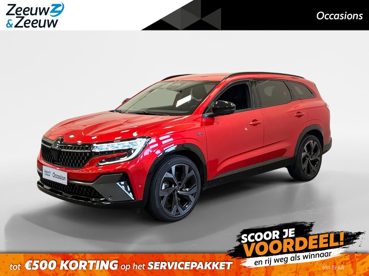 Renault Espace - E-Tech full hybrid 200 esprit Alpine 5p. | Built-in Google | Dodehoek Detectie | Adaptieve - AutoWereld.nl