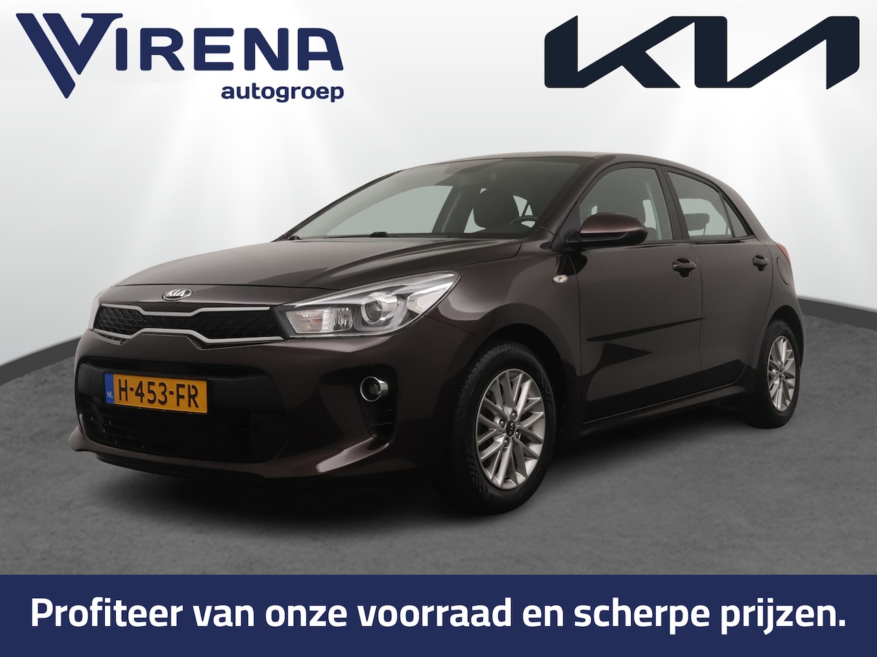 Kia Rio - 1.0 TGDI DynamicLine Navigatie - Achteruitrijcamera - Cruise control - Airco - Parkeersens - AutoWereld.nl