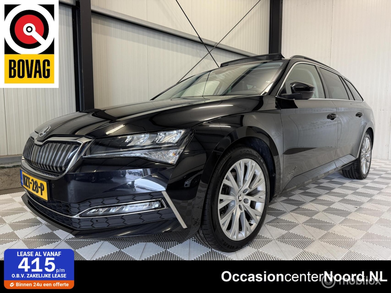 Skoda Superb Combi - Hybrid Bns Ed Plus | HUD | Pano | Leer - AutoWereld.nl