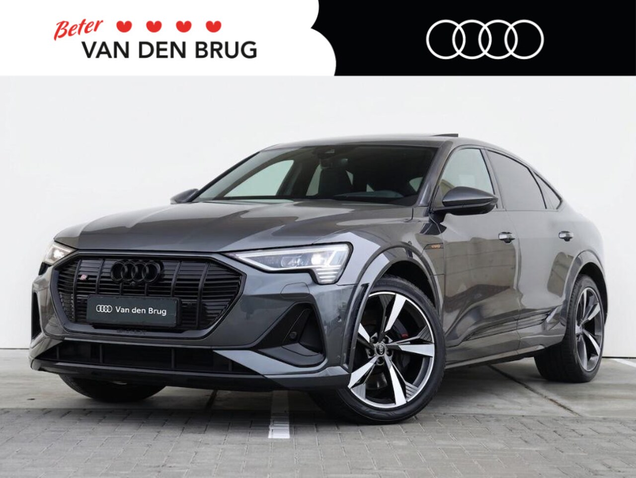 Audi e-tron Sportback - S quattro 95 kWh | B&O | HUD | Leder | Elektr. stoelen + memory | 360° camera | Pano | Luc - AutoWereld.nl