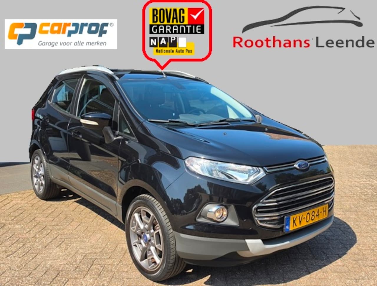 Ford EcoSport - 1.0 125PK EcoBoost Titanium Navi + Trekhaak - AutoWereld.nl