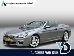 BMW 6-serie Cabrio - 640i High Executive M-Pakket | NL-auto/2e eign./Volledige historie/Leder/Adapt.Cruise/Soft