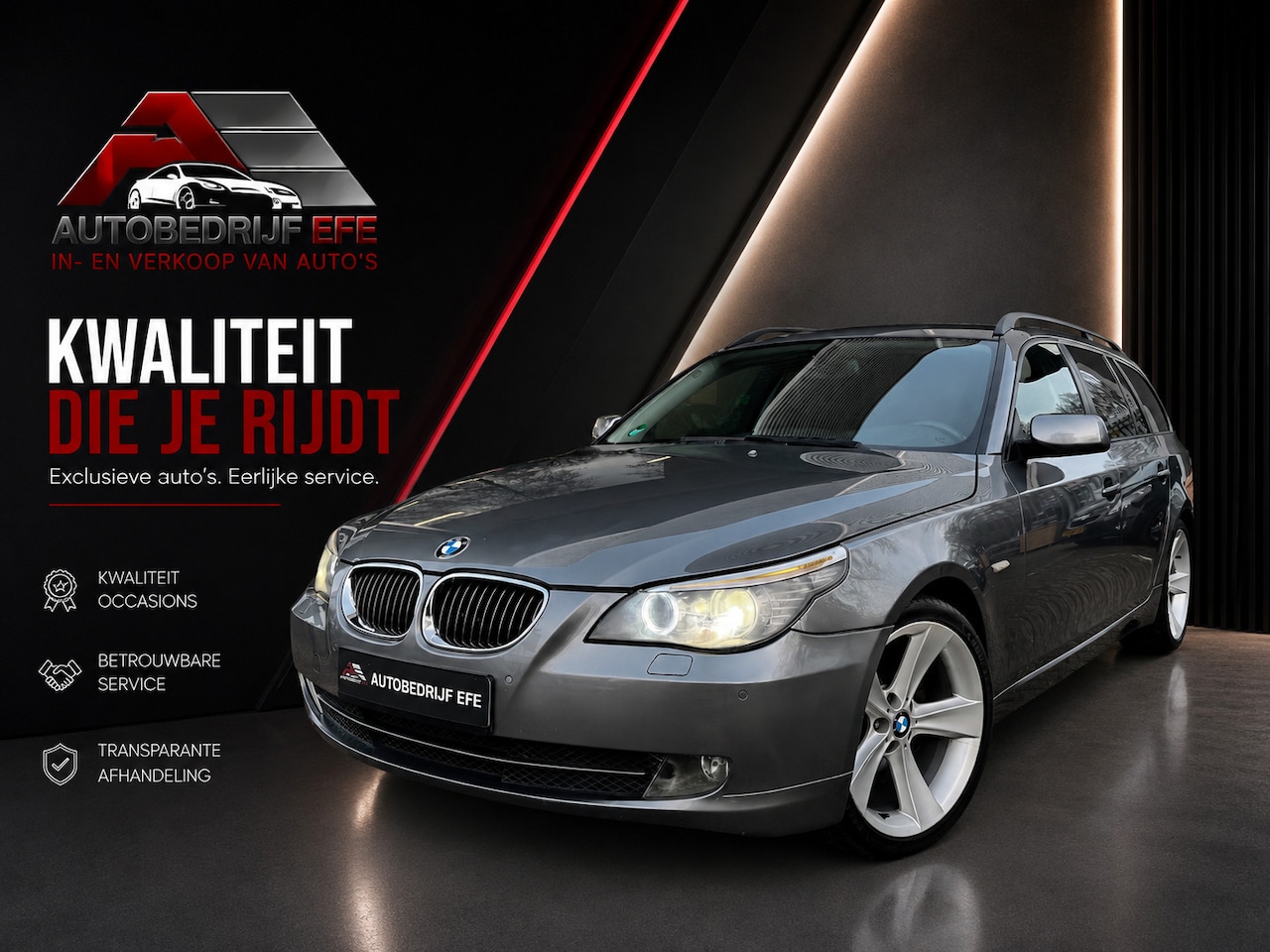 BMW 5-serie Touring - 523i Automaat*Xenon*Sportvelgen - AutoWereld.nl
