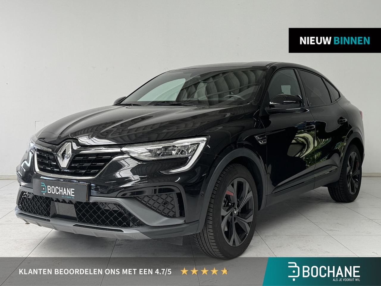 Renault Arkana - 1.6 E-Tech Hybrid 145 R.S. Line | BOSE-Audiosysteem | Stoelverwarming | Trekhaak | Achteru - AutoWereld.nl