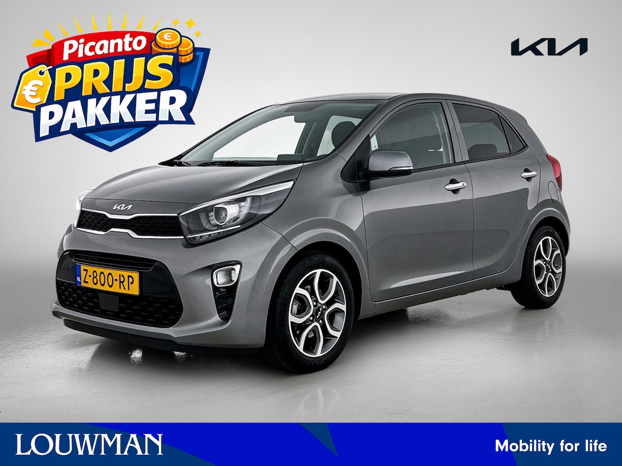 Kia Picanto - 1.0 DPi DynamicPlusLine Climate control | NAP | BTW actiepakker - AutoWereld.nl