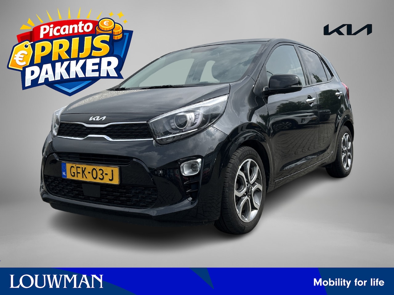 Kia Picanto - 1.0 DPi DynamicPlusLine AMT | Climate Control | Apple Carplay/Android Auto | Cruise Contro - AutoWereld.nl