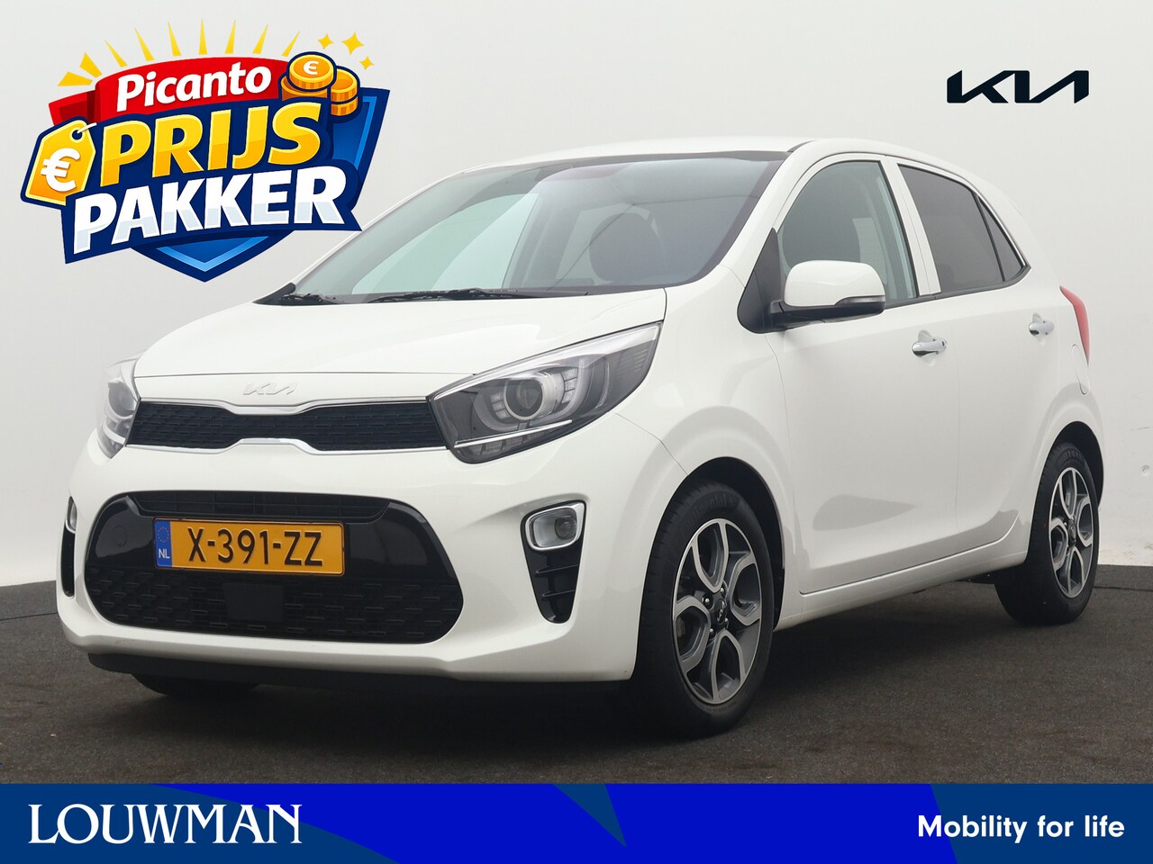 Kia Picanto - 1.0 DPi DynamicPlusLine | Climate Control | Apple Carplay/Android Auto | Cruise Control | - AutoWereld.nl